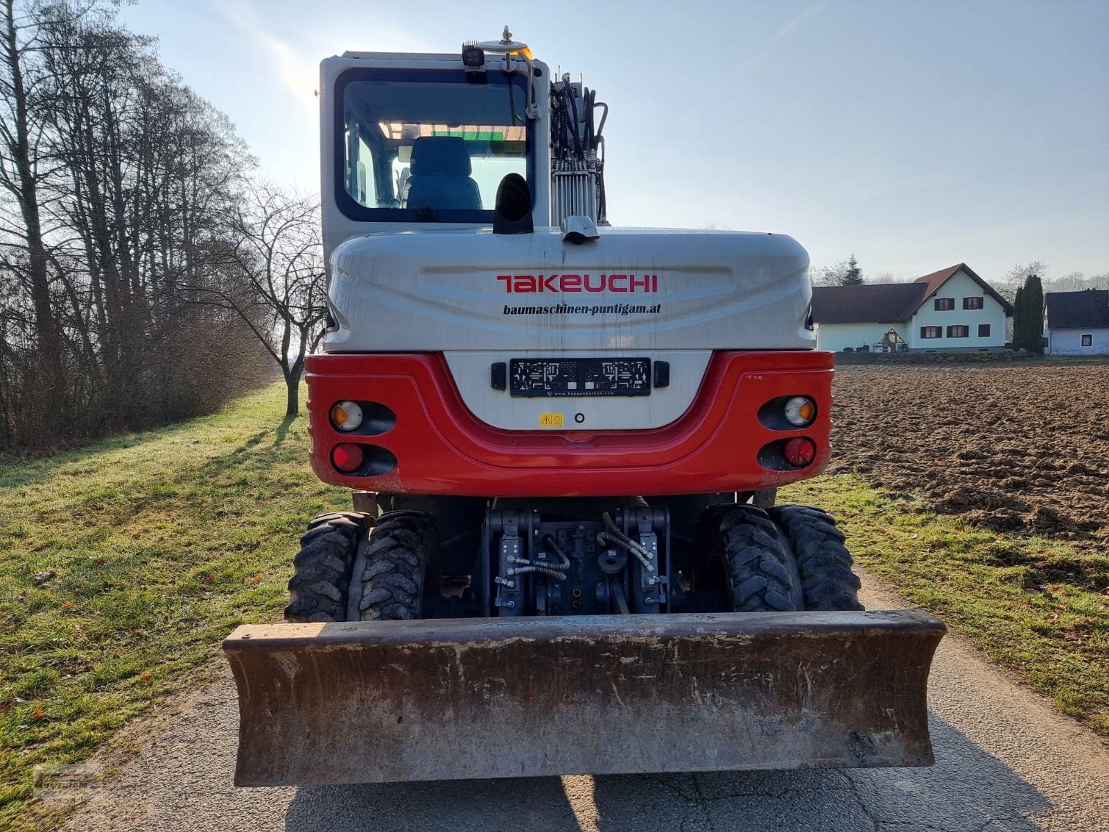 Mobilbagger от тип Takeuchi TB 295 W, Gebrauchtmaschine в Deutsch - Goritz (Снимка 7)