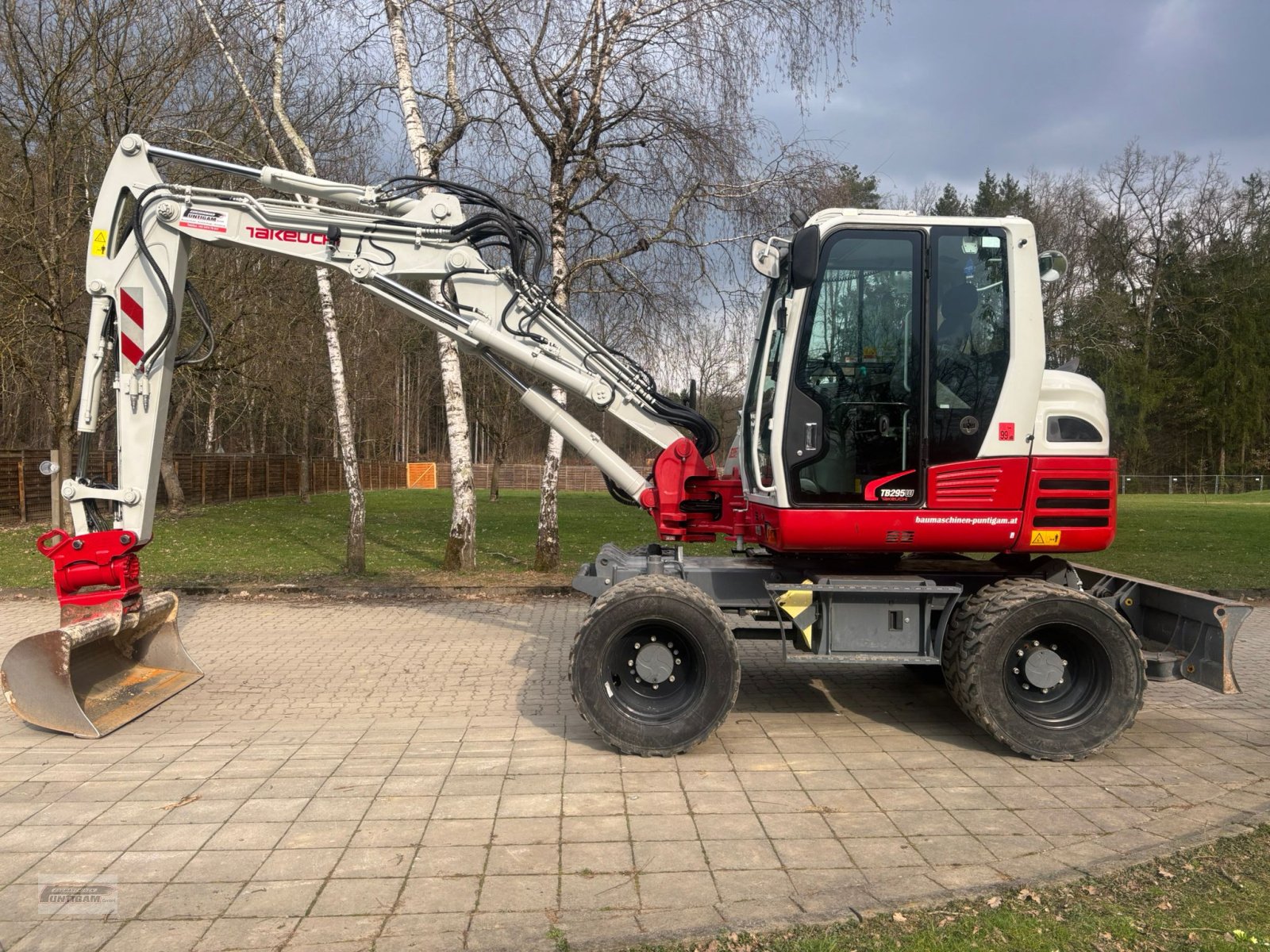 Mobilbagger of the type Takeuchi TB 295 W, Gebrauchtmaschine in Deutsch - Goritz (Picture 1)