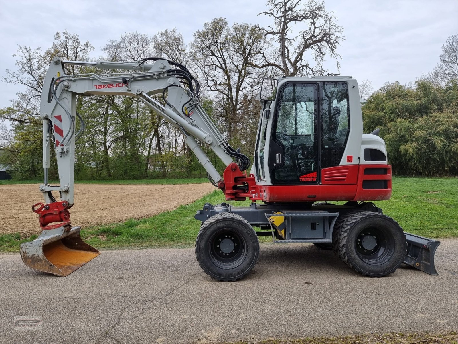 Mobilbagger des Typs Takeuchi TB 395 W, Gebrauchtmaschine in Deutsch - Goritz (Bild 1)