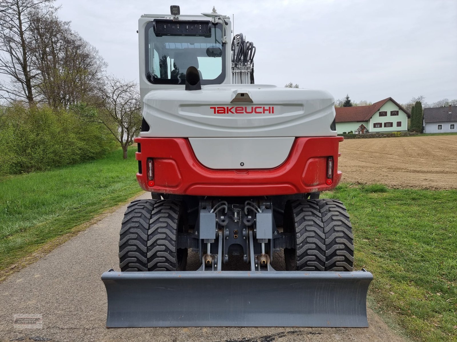 Mobilbagger des Typs Takeuchi TB 395 W, Gebrauchtmaschine in Deutsch - Goritz (Bild 5)