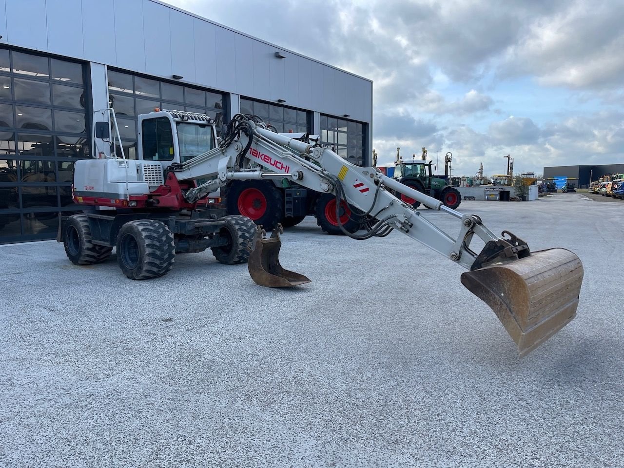 Mobilbagger a típus Takeuchi TB175W, Gebrauchtmaschine ekkor: Holten (Kép 10)