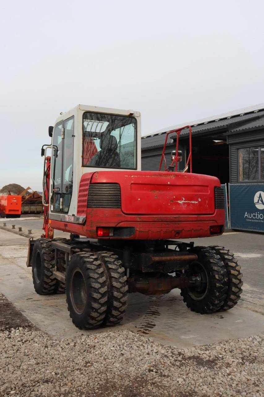 Mobilbagger des Typs Takeuchi TB175W, Gebrauchtmaschine in Antwerpen (Bild 4)