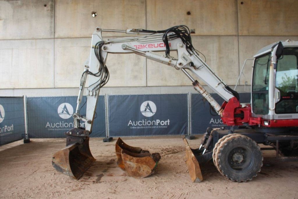 Mobilbagger a típus Takeuchi TB175W, Gebrauchtmaschine ekkor: Antwerpen (Kép 10)