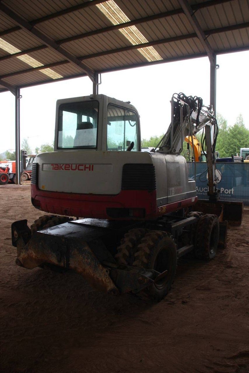 Mobilbagger a típus Takeuchi TB175W, Gebrauchtmaschine ekkor: Antwerpen (Kép 5)