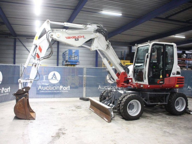 Mobilbagger Türe ait Takeuchi TB295W, Gebrauchtmaschine içinde Antwerpen