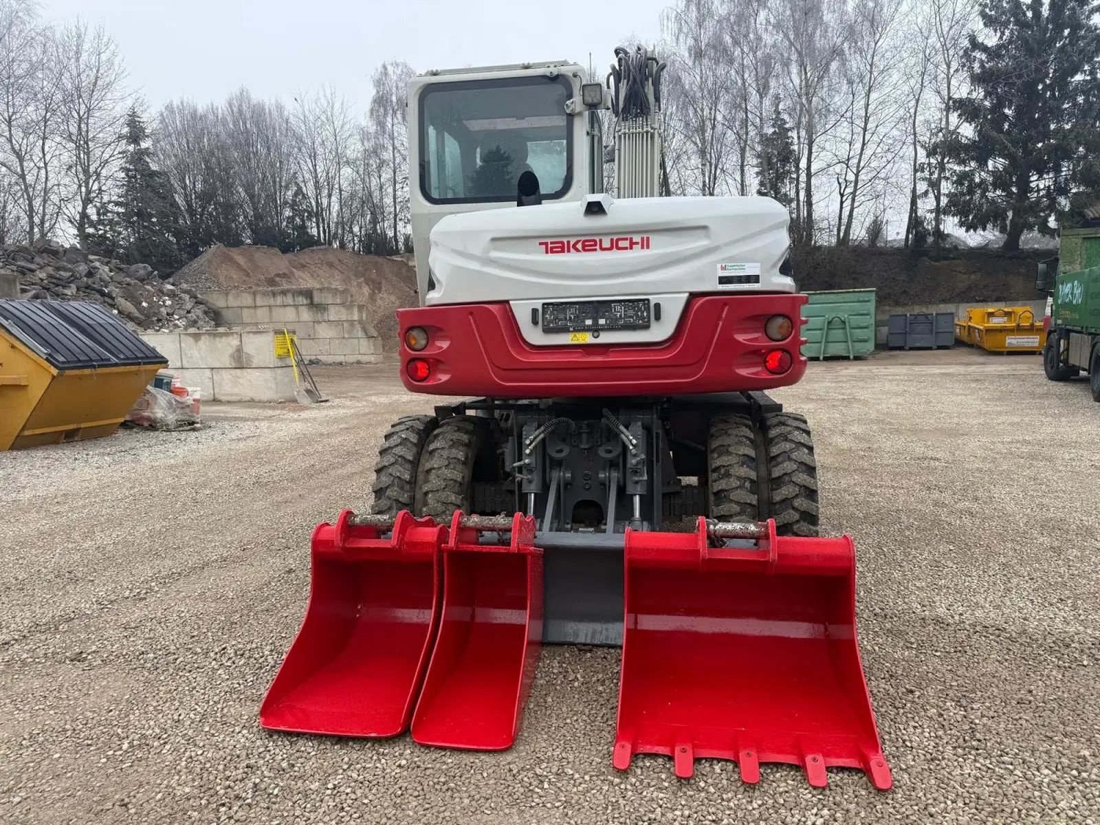Mobilbagger des Typs Takeuchi TB295W, Gebrauchtmaschine in Gabersdorf (Bild 7)