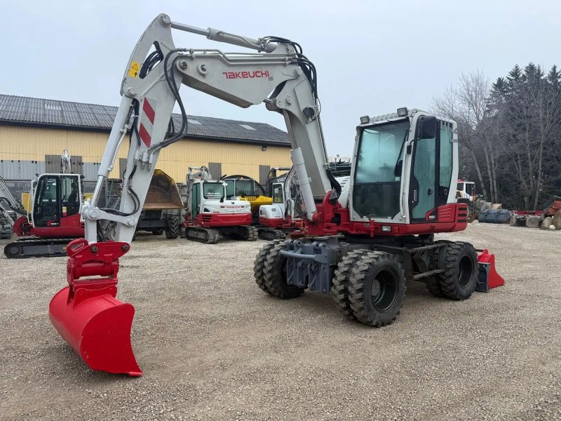 Mobilbagger типа Takeuchi TB295W, Gebrauchtmaschine в Gabersdorf (Фотография 1)