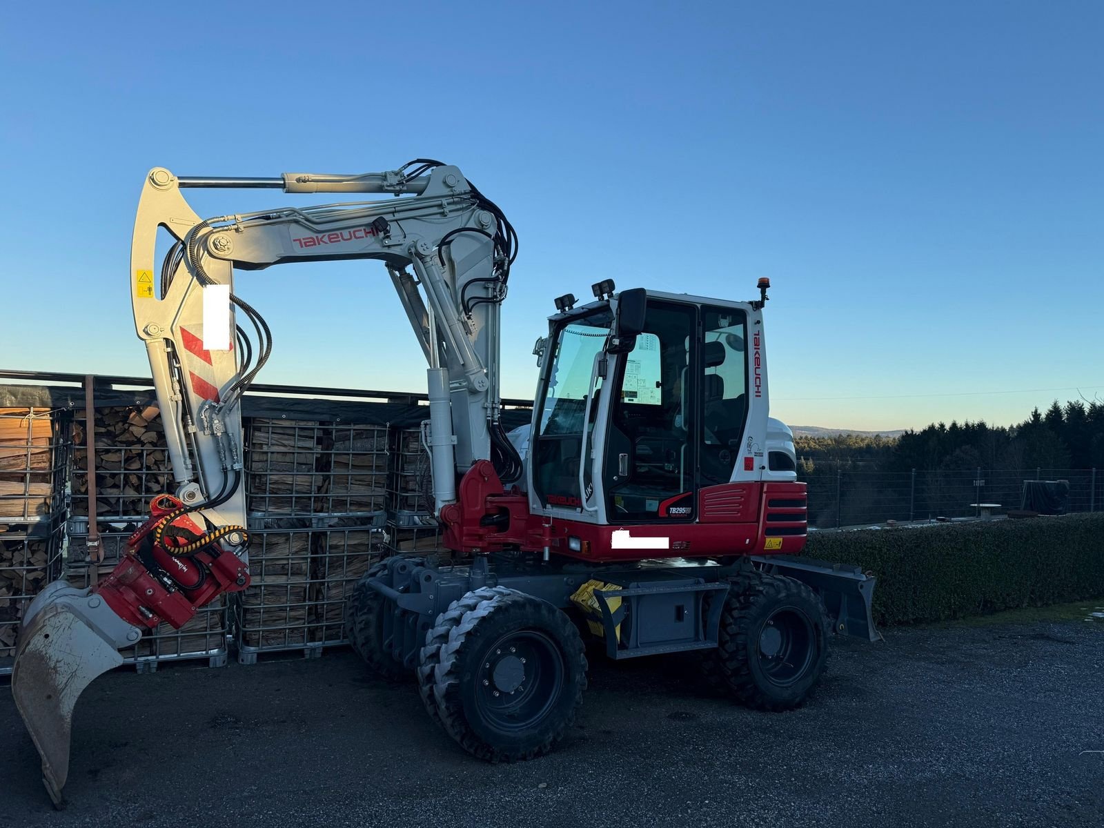 Mobilbagger za tip Takeuchi TB295W, Gebrauchtmaschine u Gabersdorf (Slika 1)
