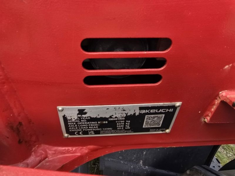 Mobilbagger del tipo Takeuchi TB295W, Gebrauchtmaschine en Gabersdorf (Imagen 12)