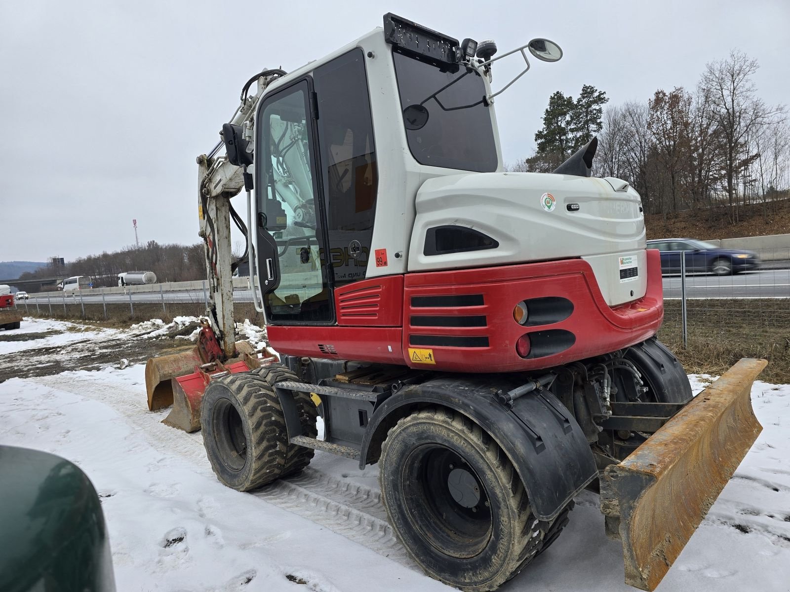 Mobilbagger del tipo Takeuchi TB295W, Gebrauchtmaschine In Gabersdorf (Immagine 3)