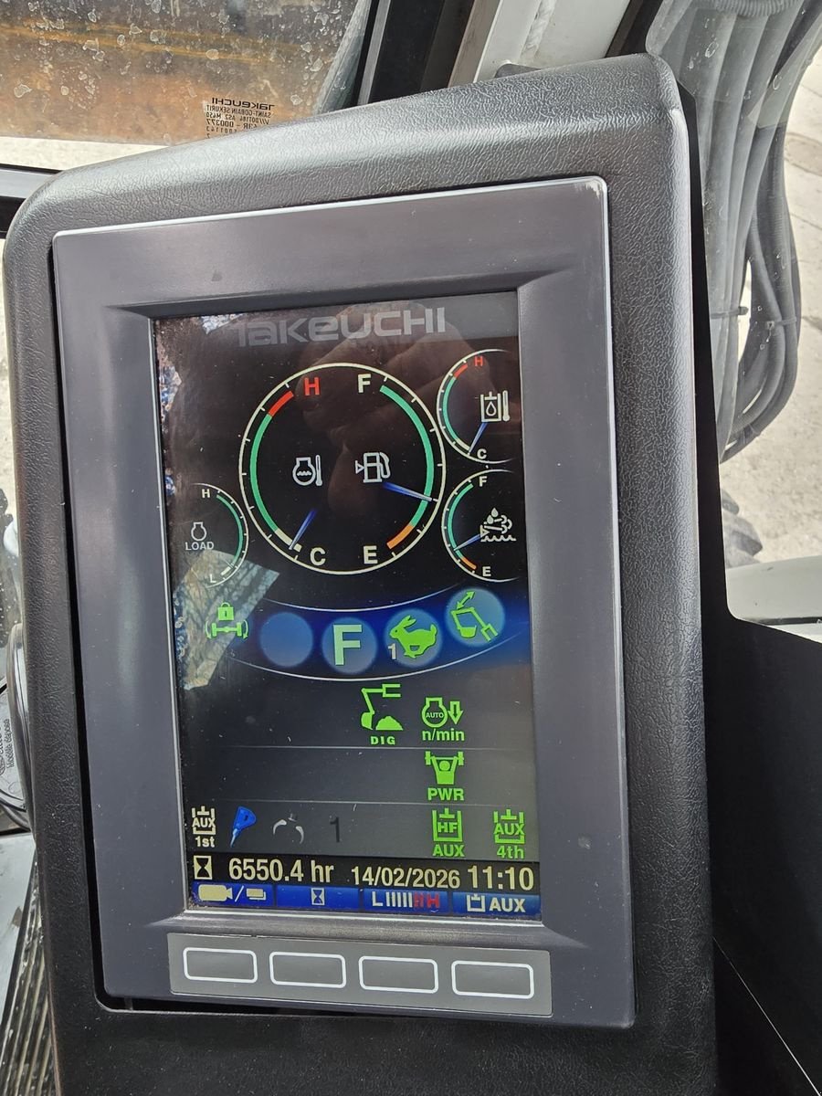 Mobilbagger des Typs Takeuchi TB295W, Gebrauchtmaschine in Gabersdorf (Bild 9)