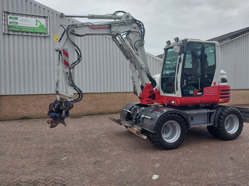 Mobilbagger van het type Takeuchi TB295W, Gebrauchtmaschine in Westwoud (Foto 1)