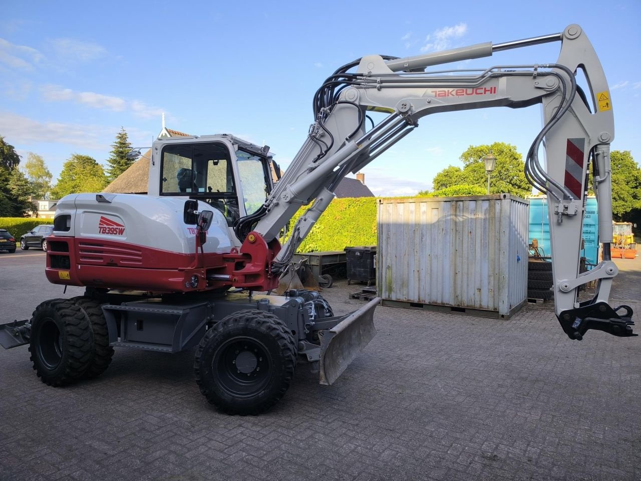 Mobilbagger του τύπου Takeuchi TB395W, Gebrauchtmaschine σε Hardegarijp (Φωτογραφία 7)