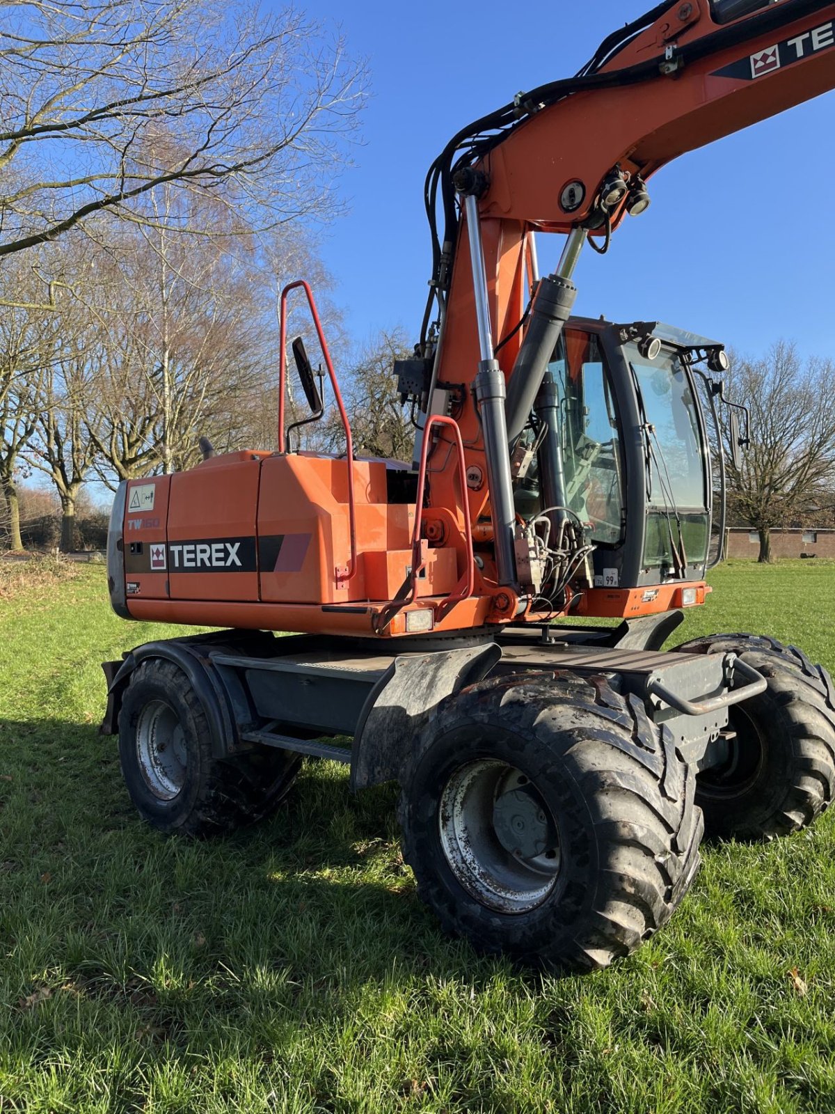 Mobilbagger del tipo Terex TW 160, Gebrauchtmaschine In Cuijk (Immagine 7)