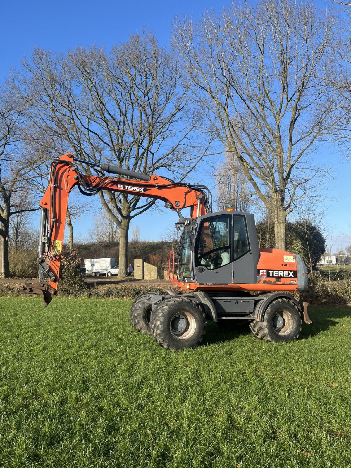 Mobilbagger del tipo Terex TW 160, Gebrauchtmaschine In Cuijk (Immagine 9)