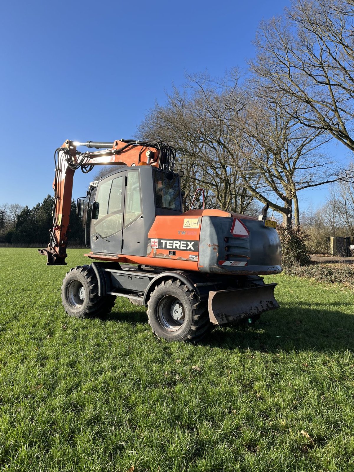 Mobilbagger del tipo Terex TW 160, Gebrauchtmaschine In Cuijk (Immagine 3)