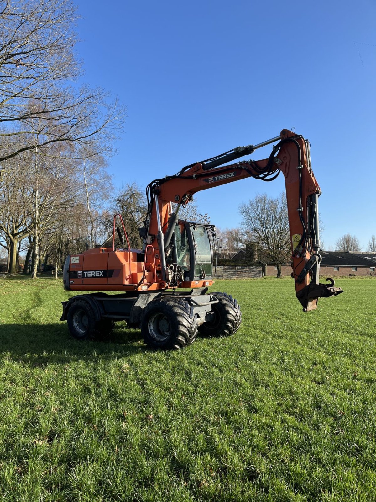 Mobilbagger del tipo Terex TW 160, Gebrauchtmaschine In Cuijk (Immagine 2)