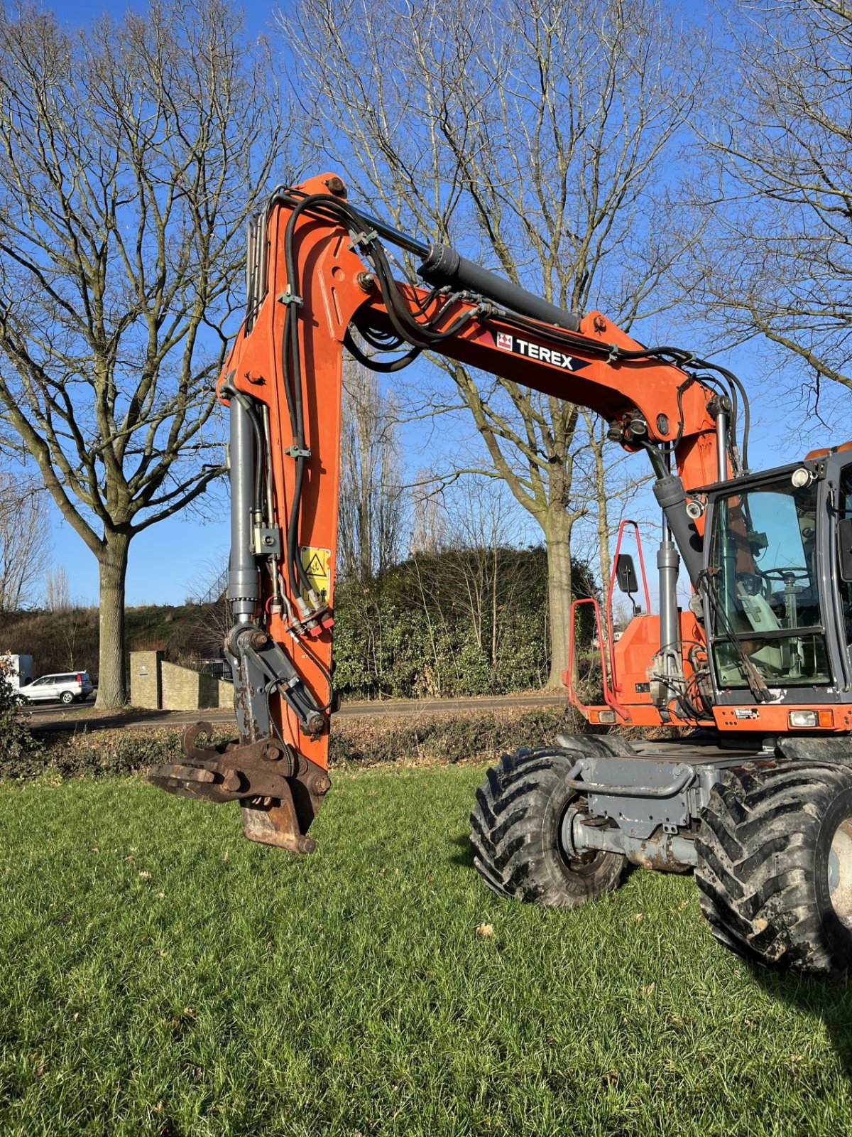 Mobilbagger del tipo Terex TW 160, Gebrauchtmaschine In Cuijk (Immagine 4)