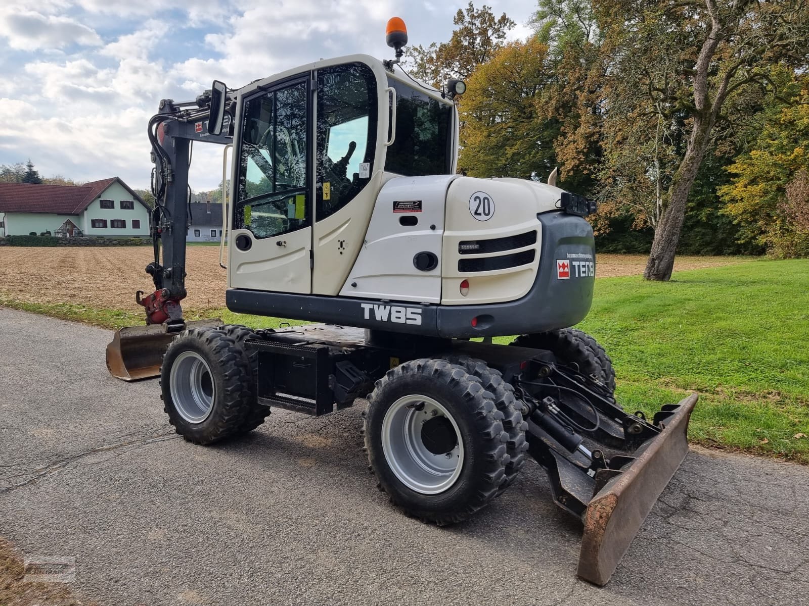 Mobilbagger του τύπου Terex TW 85, Gebrauchtmaschine σε Deutsch - Goritz (Φωτογραφία 7)