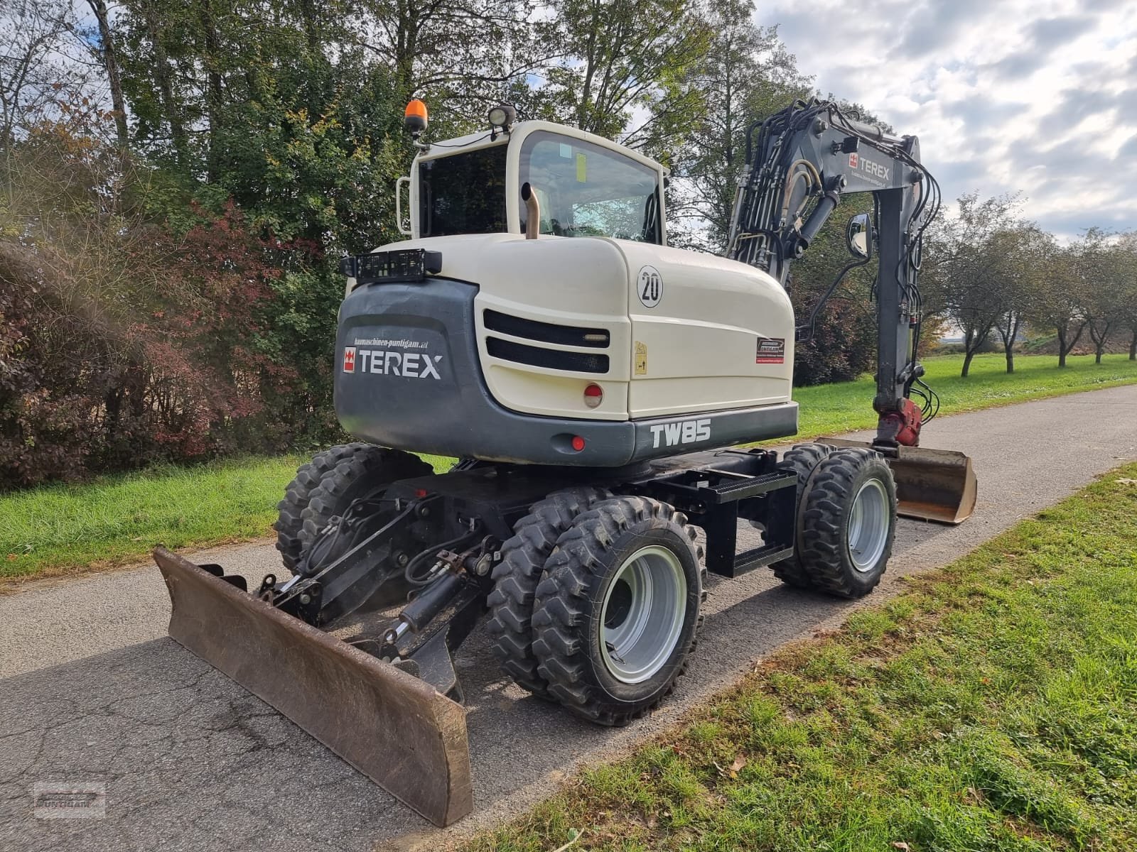Mobilbagger του τύπου Terex TW 85, Gebrauchtmaschine σε Deutsch - Goritz (Φωτογραφία 8)