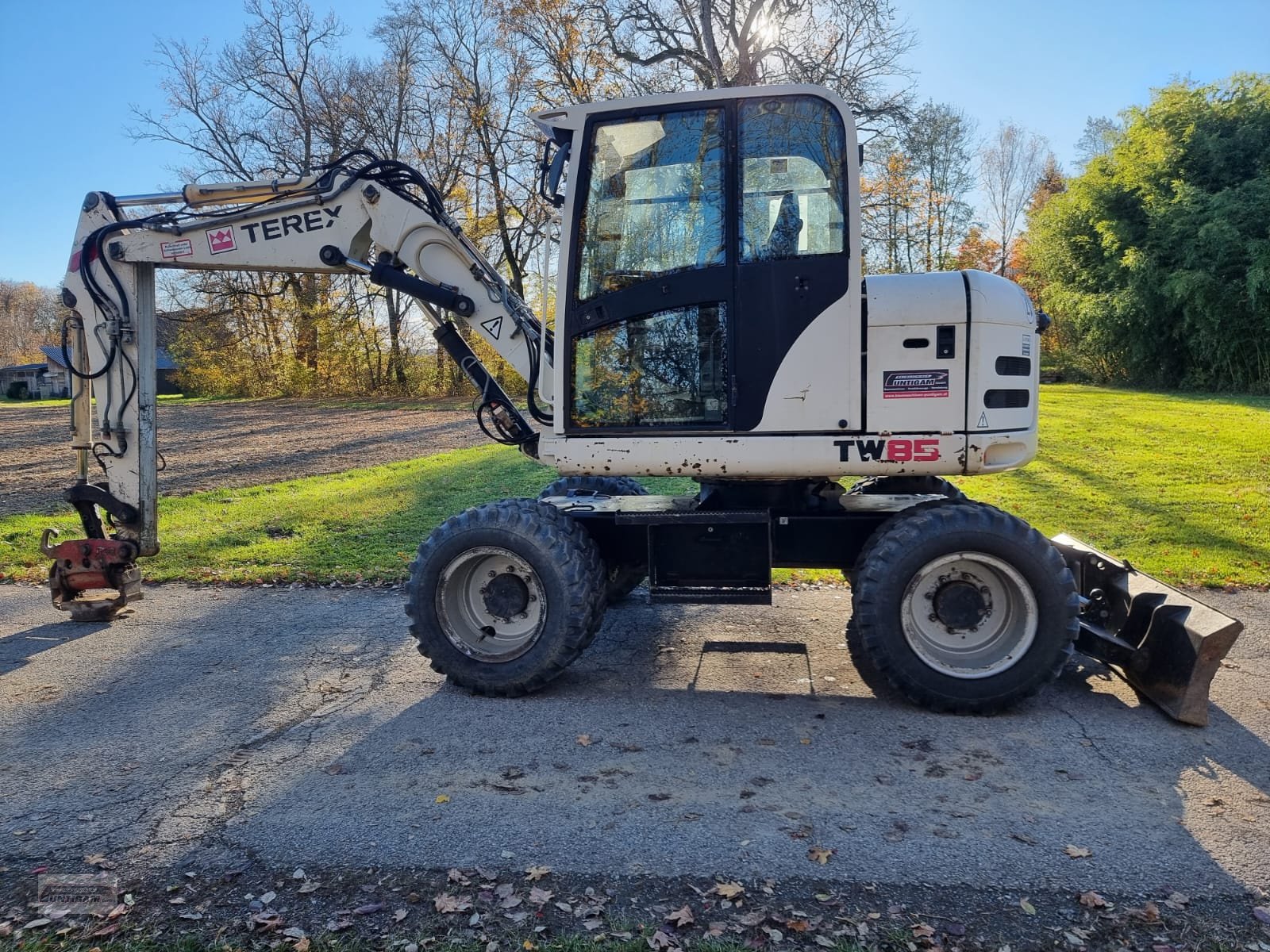 Mobilbagger типа Terex TW 85, Gebrauchtmaschine в Deutsch - Goritz (Фотография 1)