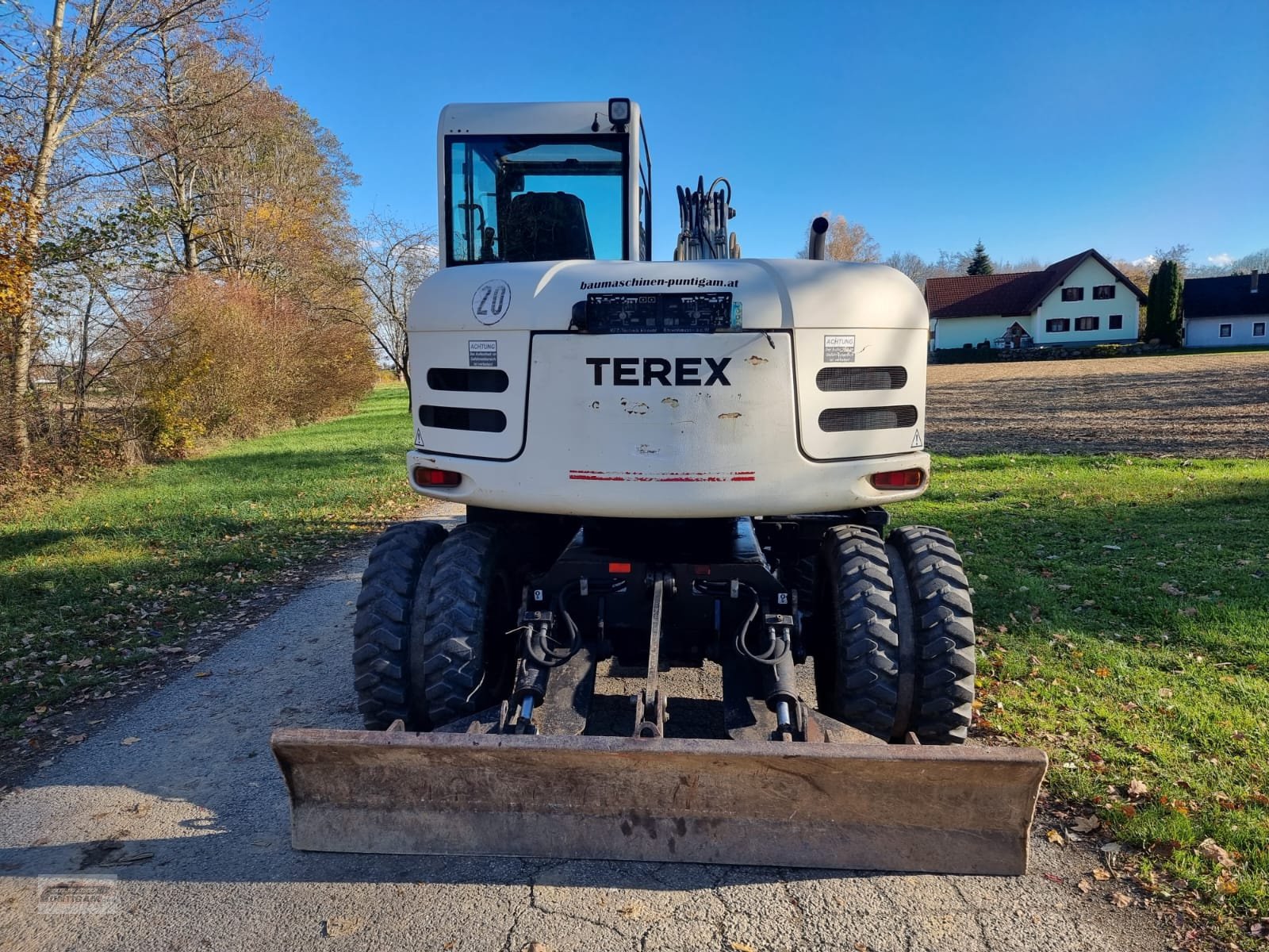 Mobilbagger типа Terex TW 85, Gebrauchtmaschine в Deutsch - Goritz (Фотография 5)