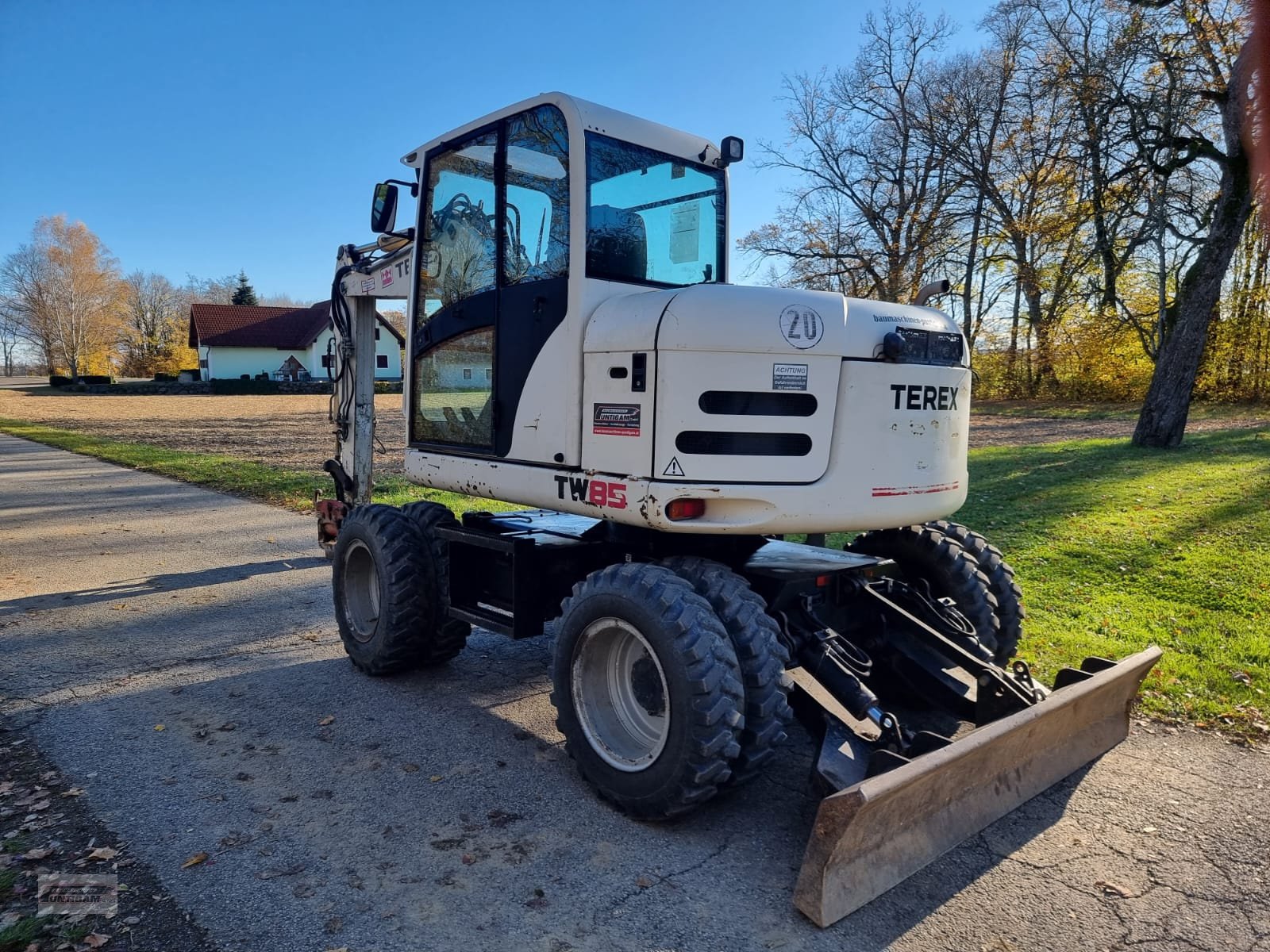 Mobilbagger типа Terex TW 85, Gebrauchtmaschine в Deutsch - Goritz (Фотография 7)