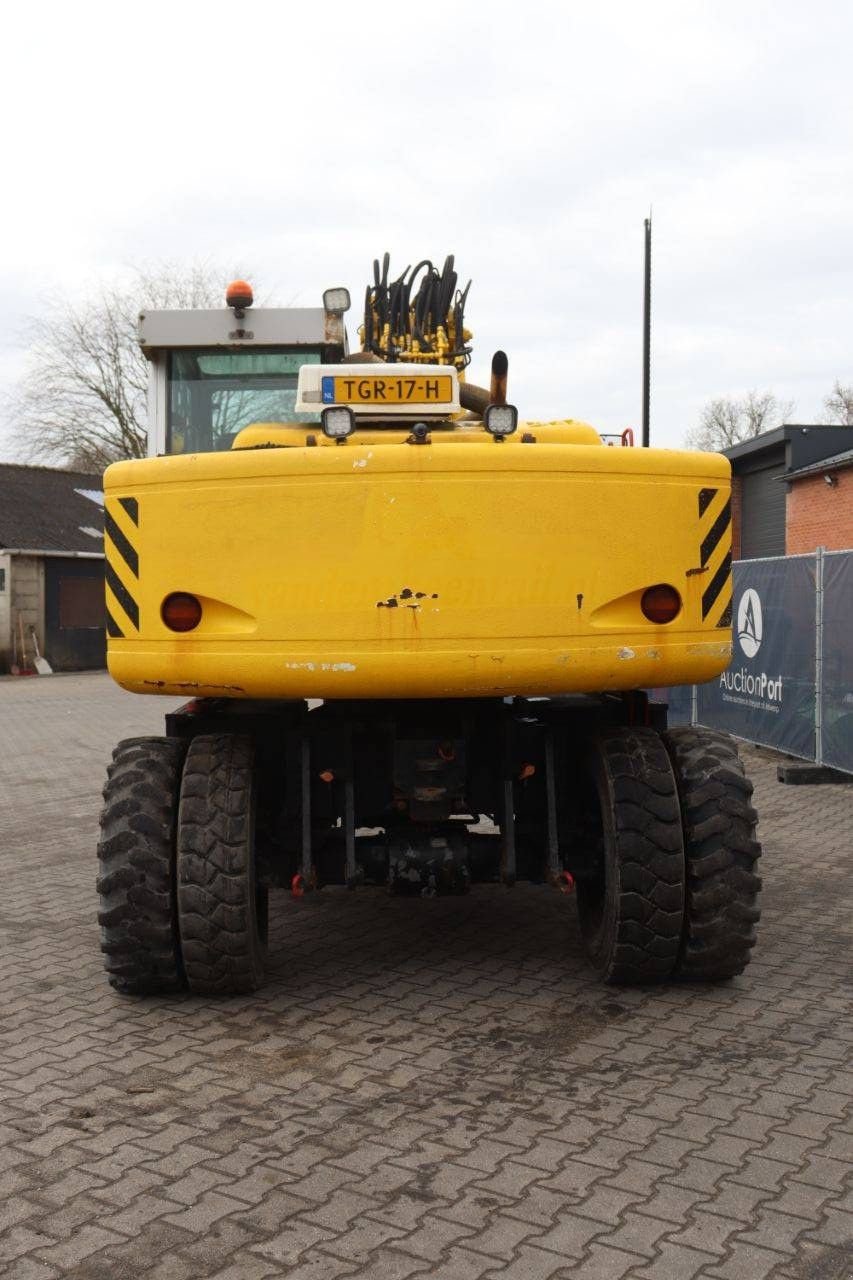 Mobilbagger des Typs Terex TW160SR, Gebrauchtmaschine in Antwerpen (Bild 5)
