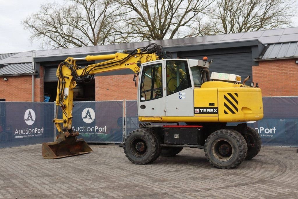 Mobilbagger des Typs Terex TW160SR, Gebrauchtmaschine in Antwerpen (Bild 3)