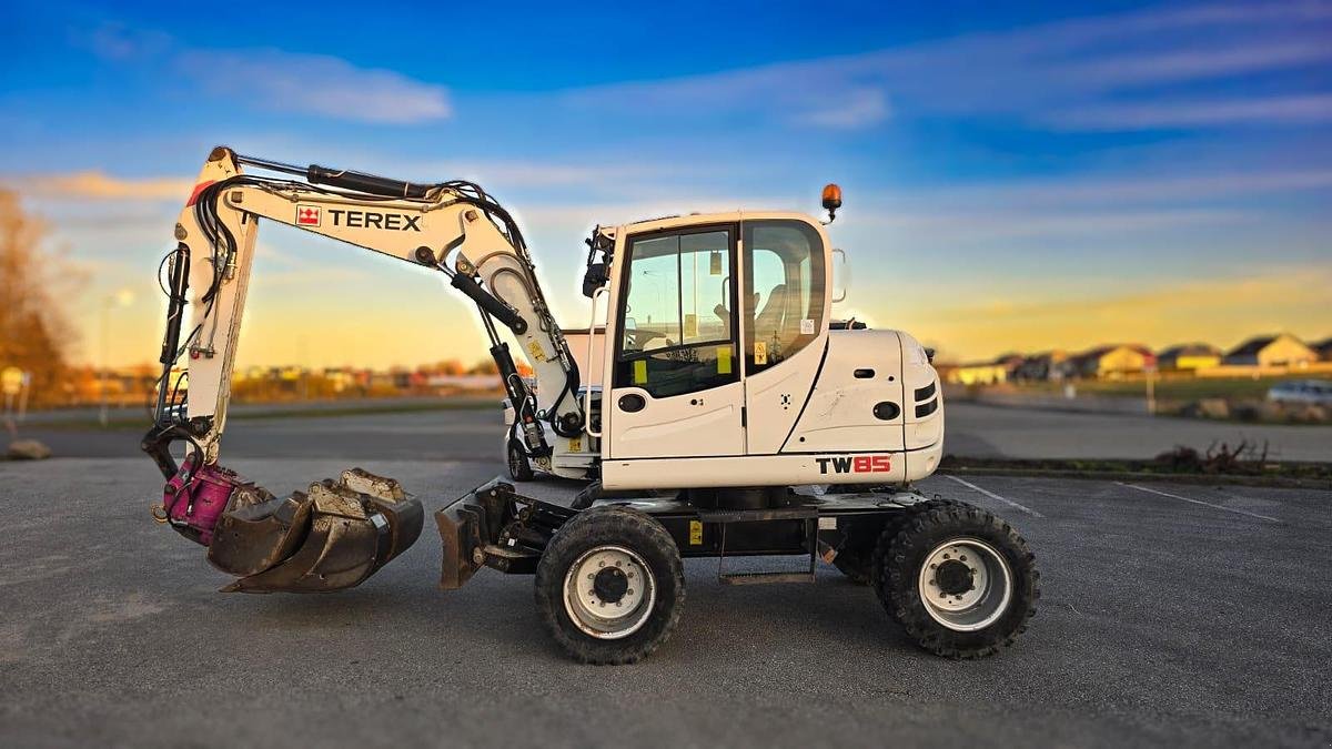 Mobilbagger of the type Terex TW85 Hydraulikbagger, Gebrauchtmaschine in Göpfritz an der Wild (Picture 1)