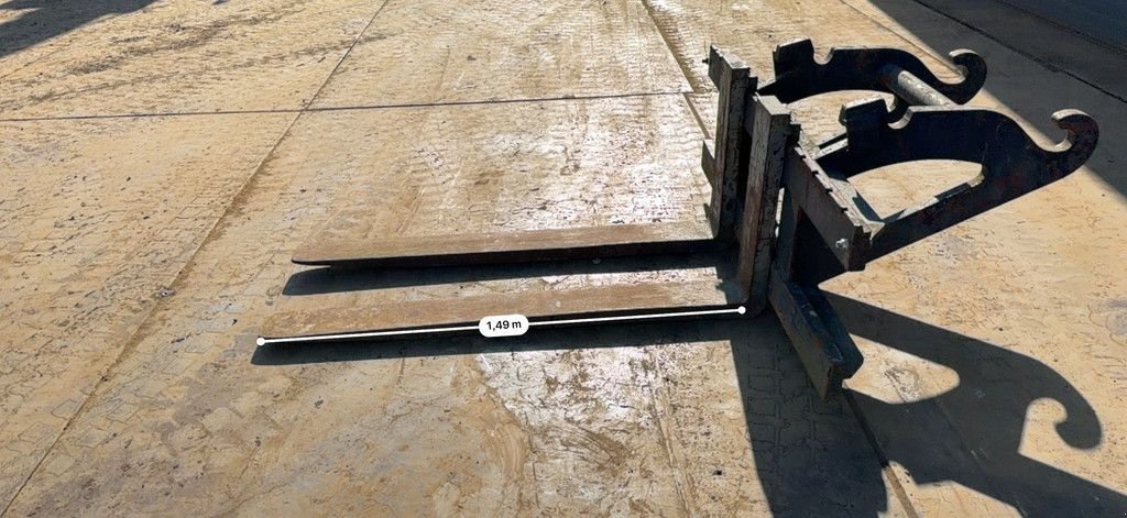 Mobilbagger del tipo Verachtert Pallet fork PS40 / 1500, Gebrauchtmaschine en Velddriel (Imagen 9)
