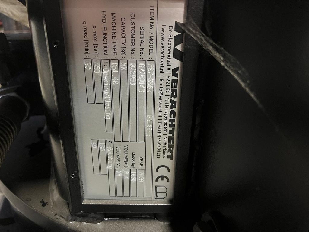 Mobilbagger типа Verachtert Sorting grapple G314 B- R unused, Gebrauchtmaschine в Velddriel (Фотография 10)