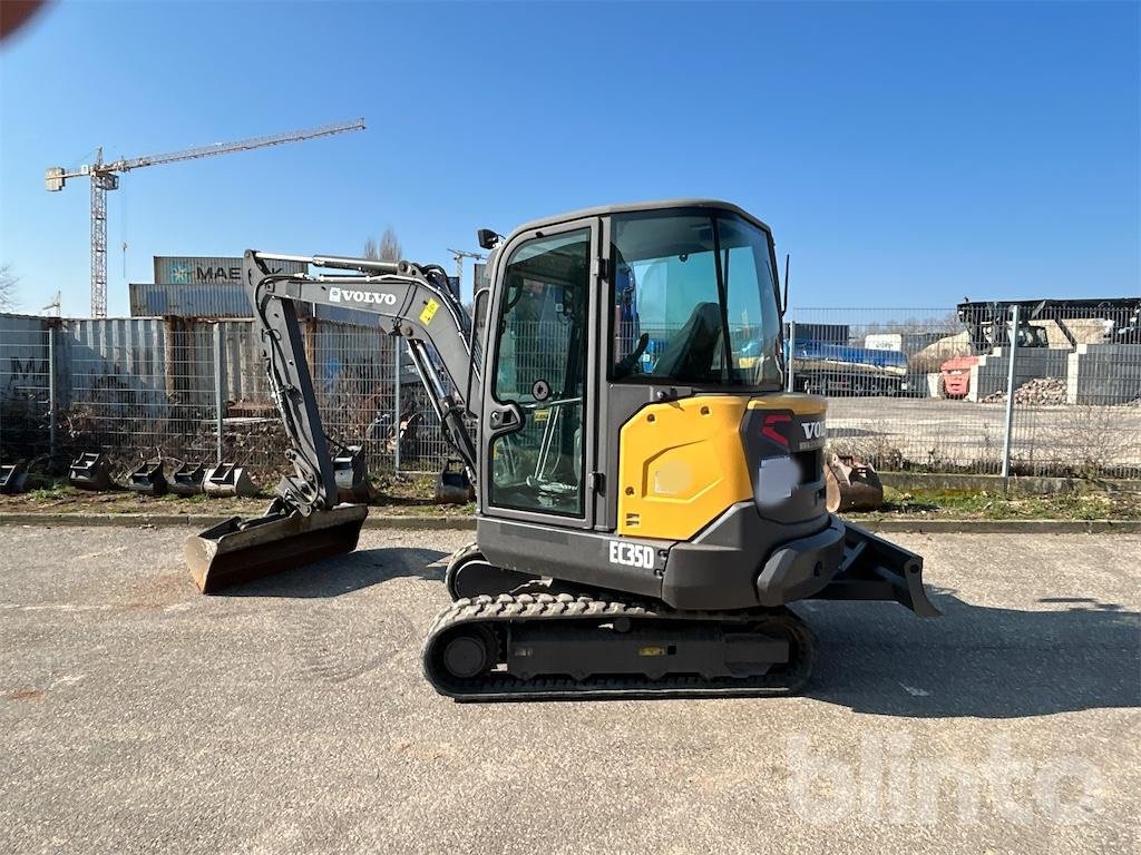 Mobilbagger van het type Volvo EC 35D, Gebrauchtmaschine in Düsseldorf (Foto 3)
