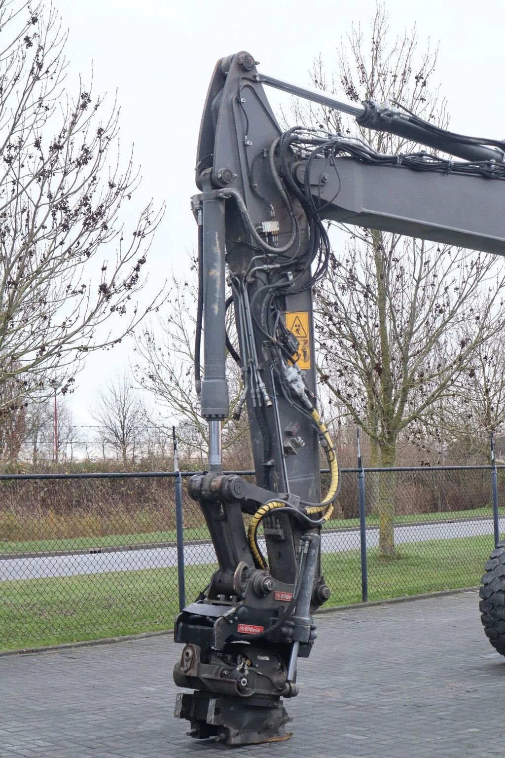 Mobilbagger typu Volvo EW160 E OILQUICK ROTOTILT DAMAGE / WORKING CONDITION, Gebrauchtmaschine v Marknesse (Obrázek 9)