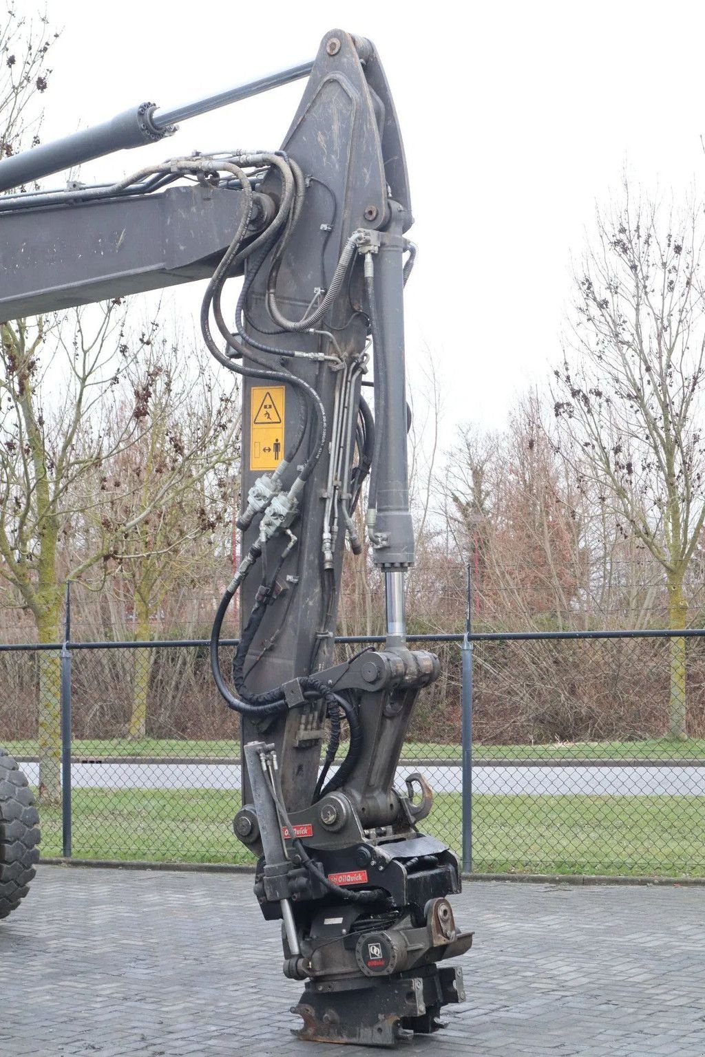 Mobilbagger typu Volvo EW160 E OILQUICK ROTOTILT DAMAGE / WORKING CONDITION, Gebrauchtmaschine v Marknesse (Obrázek 11)