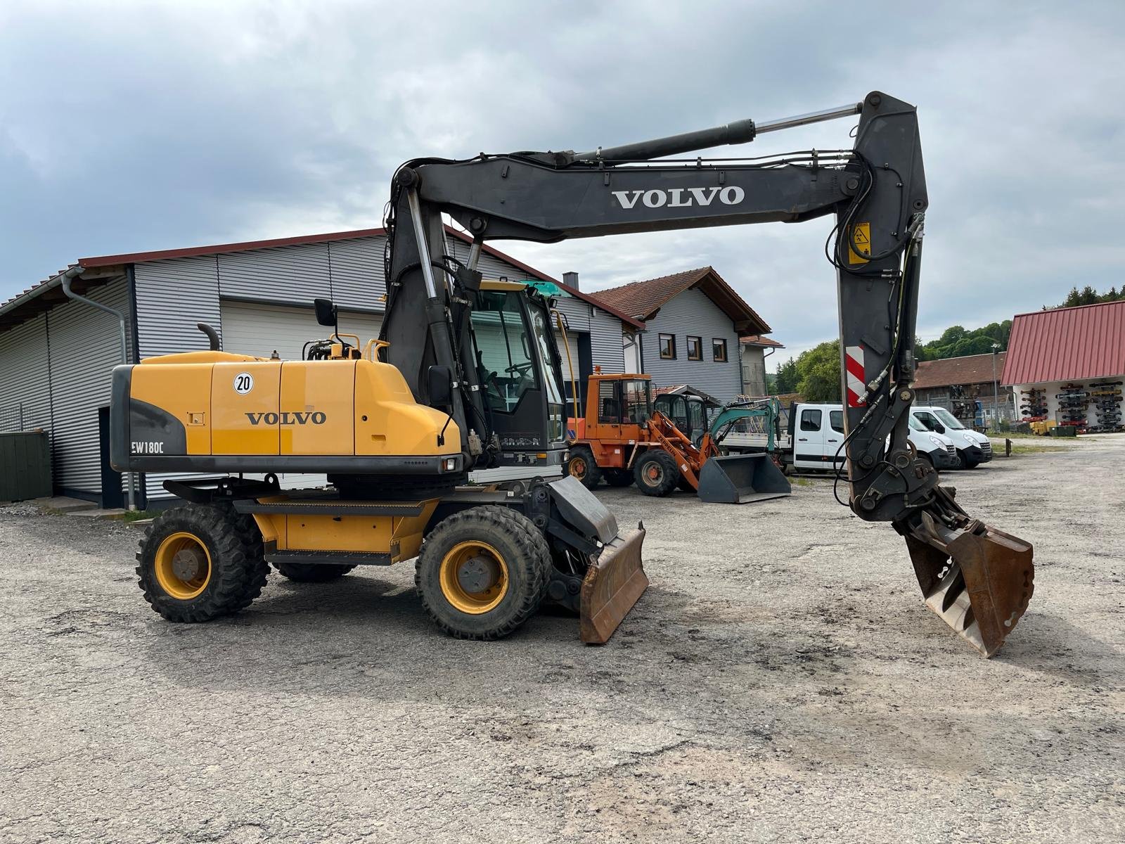 Mobilbagger του τύπου Volvo EW180 C, Gebrauchtmaschine σε Neureichenau (Φωτογραφία 5)