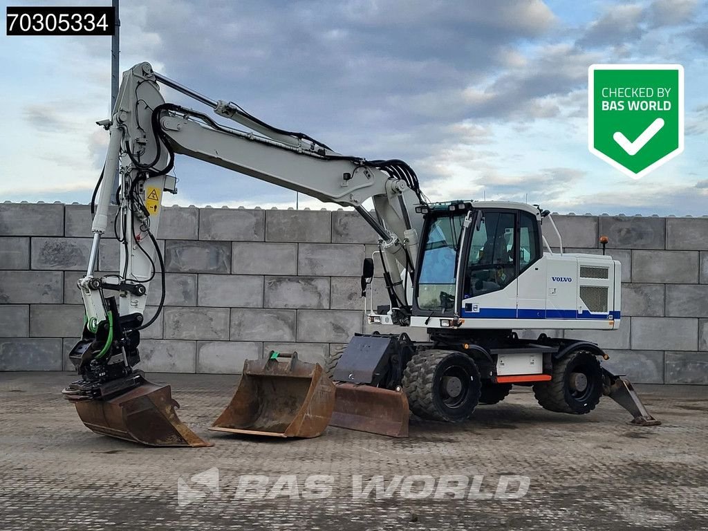 Mobilbagger типа Volvo EW180 E Outriggers + Blade, Gebrauchtmaschine в Veghel (Фотография 1)