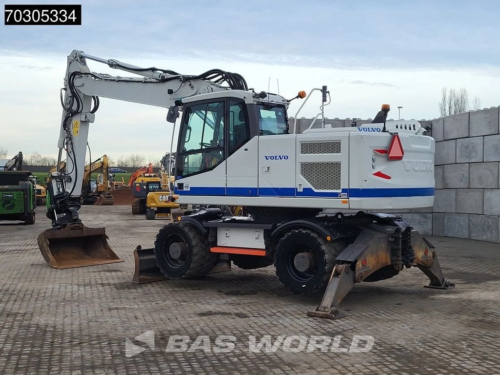 Mobilbagger типа Volvo EW180 E Outriggers + Blade, Gebrauchtmaschine в Veghel (Фотография 7)