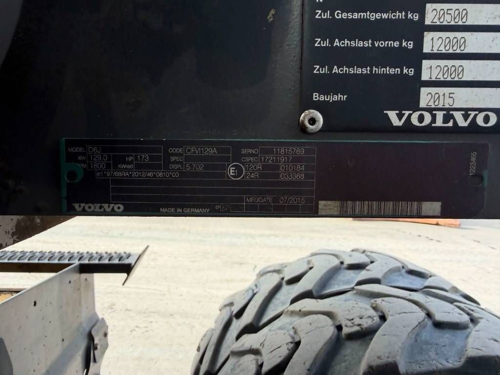 Mobilbagger za tip Volvo EW180E, Gebrauchtmaschine u Venlo (Slika 9)