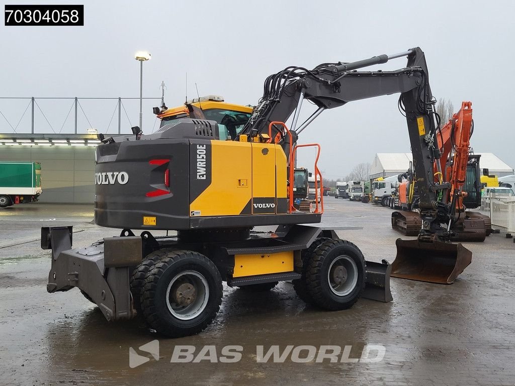 Mobilbagger типа Volvo EWR150 E Outriggers + Blade, Gebrauchtmaschine в Veghel (Фотография 9)