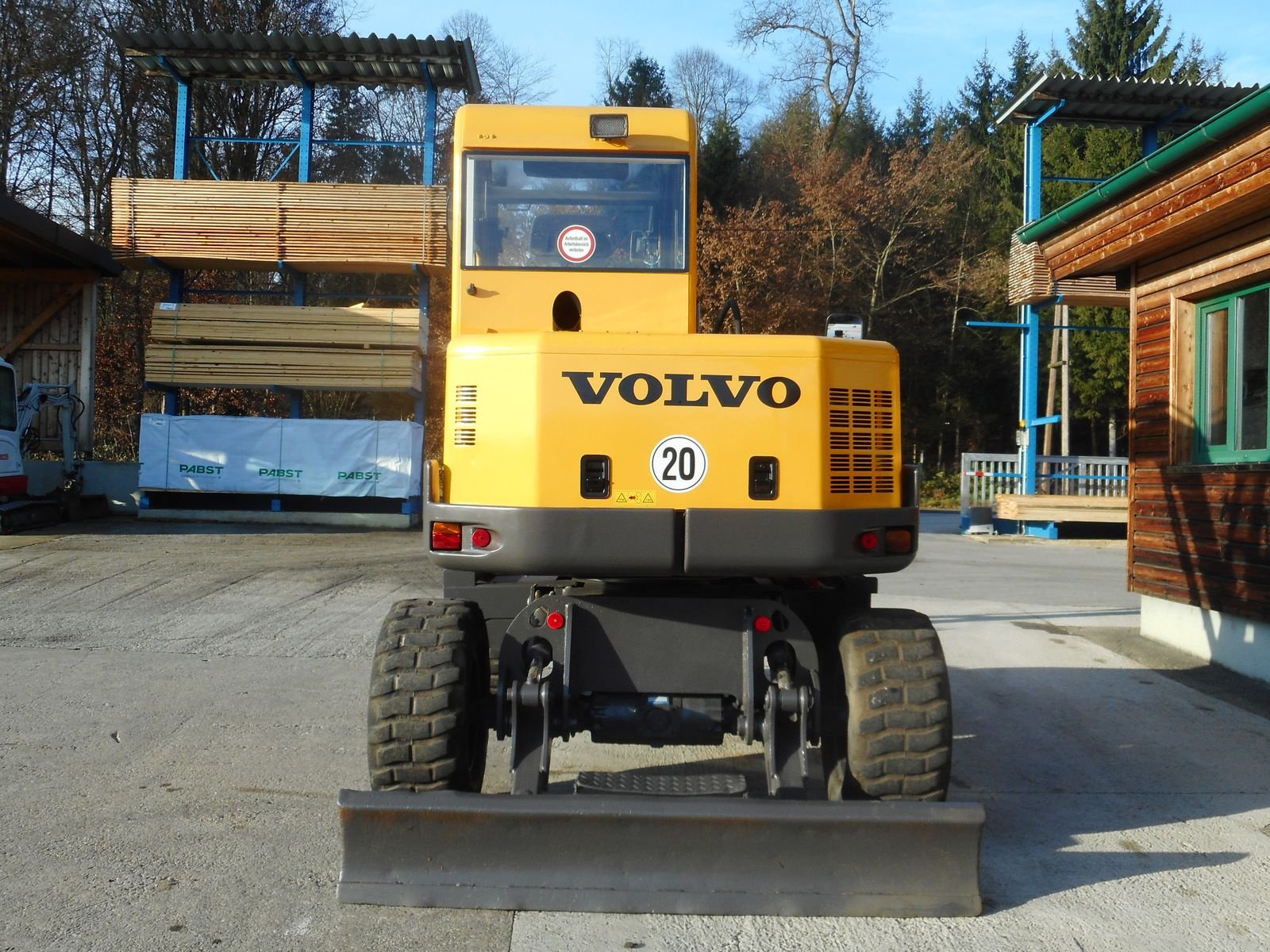 Mobilbagger des Typs Volvo PELJOB EW 50 ( 256 ), Gebrauchtmaschine in St. Nikolai ob Draßling (Bild 3)