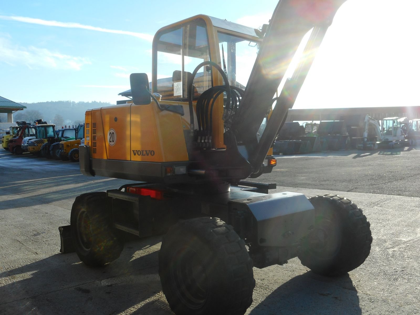 Mobilbagger des Typs Volvo PELJOB EW 50 ( 256 ), Gebrauchtmaschine in St. Nikolai ob Draßling (Bild 7)