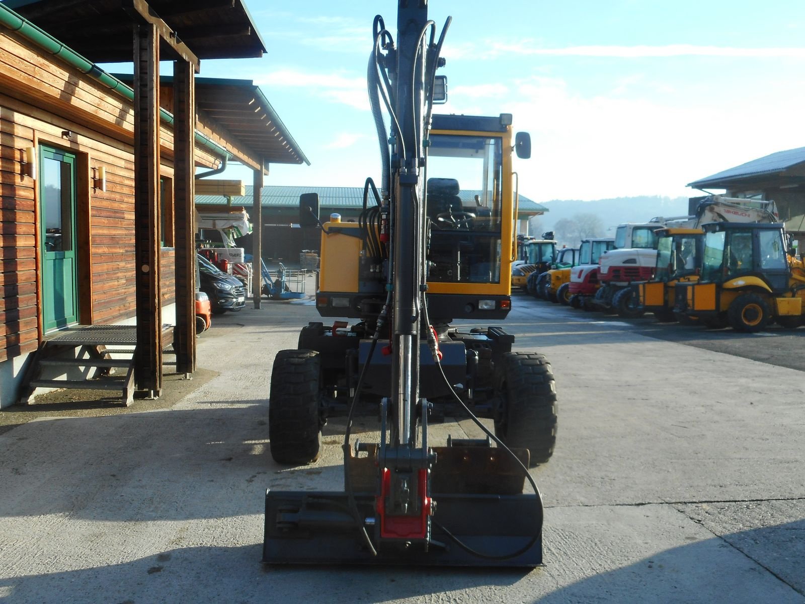 Mobilbagger des Typs Volvo PELJOB EW 50 ( 256 ), Gebrauchtmaschine in St. Nikolai ob Draßling (Bild 8)