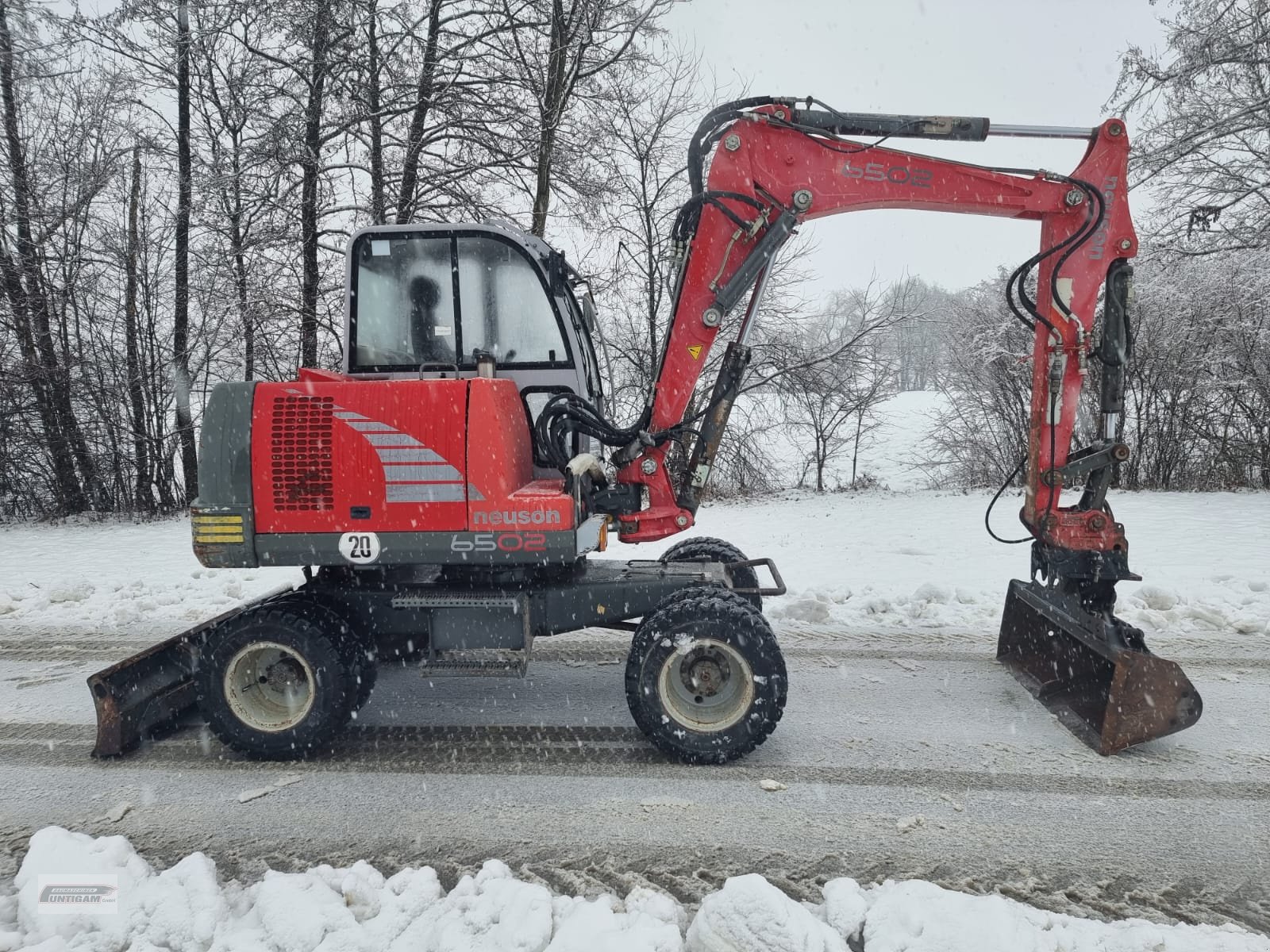Mobilbagger za tip Wacker Neuson 6502 WD, Gebrauchtmaschine u Deutsch - Goritz (Slika 2)