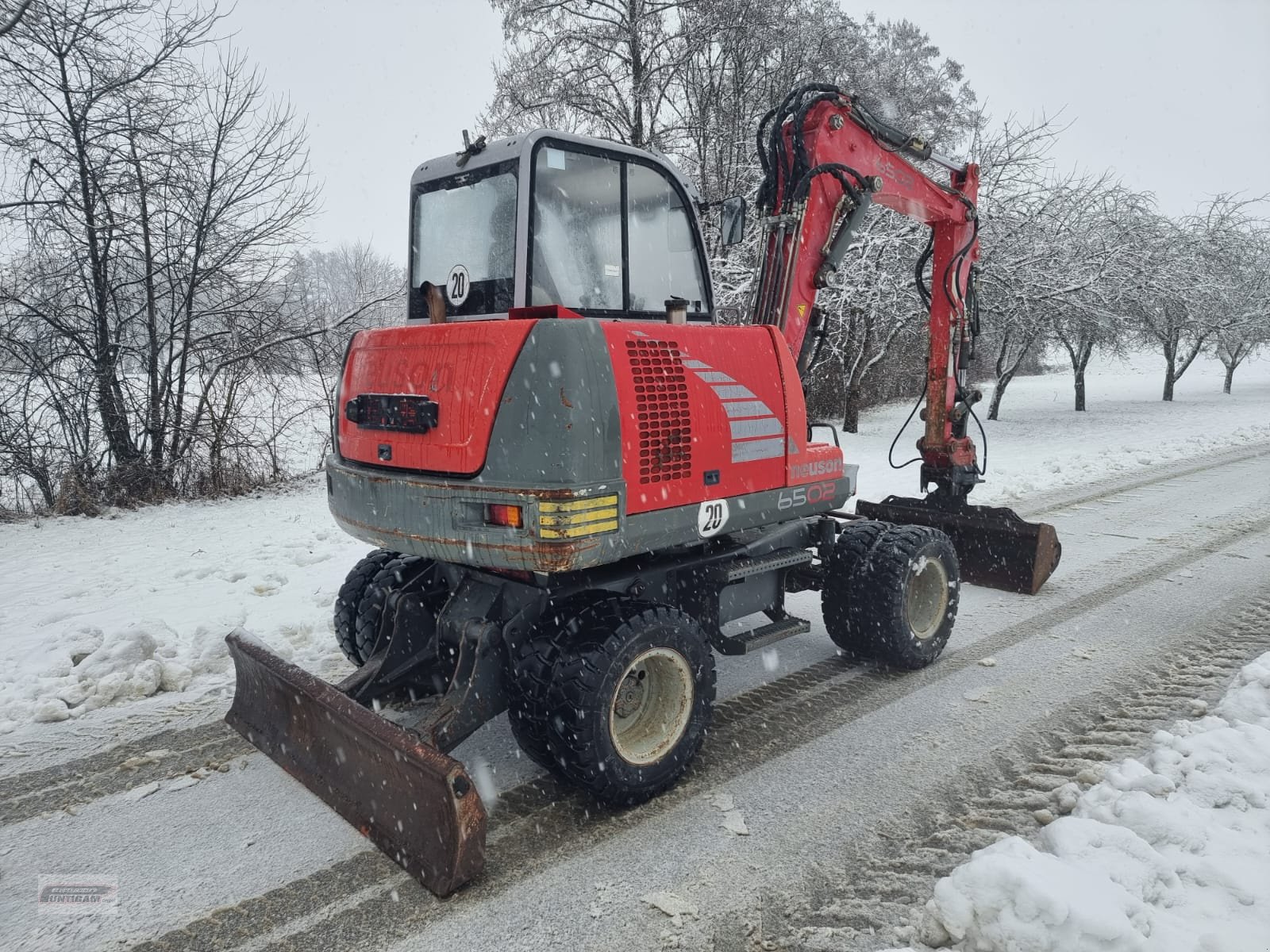 Mobilbagger za tip Wacker Neuson 6502 WD, Gebrauchtmaschine u Deutsch - Goritz (Slika 8)