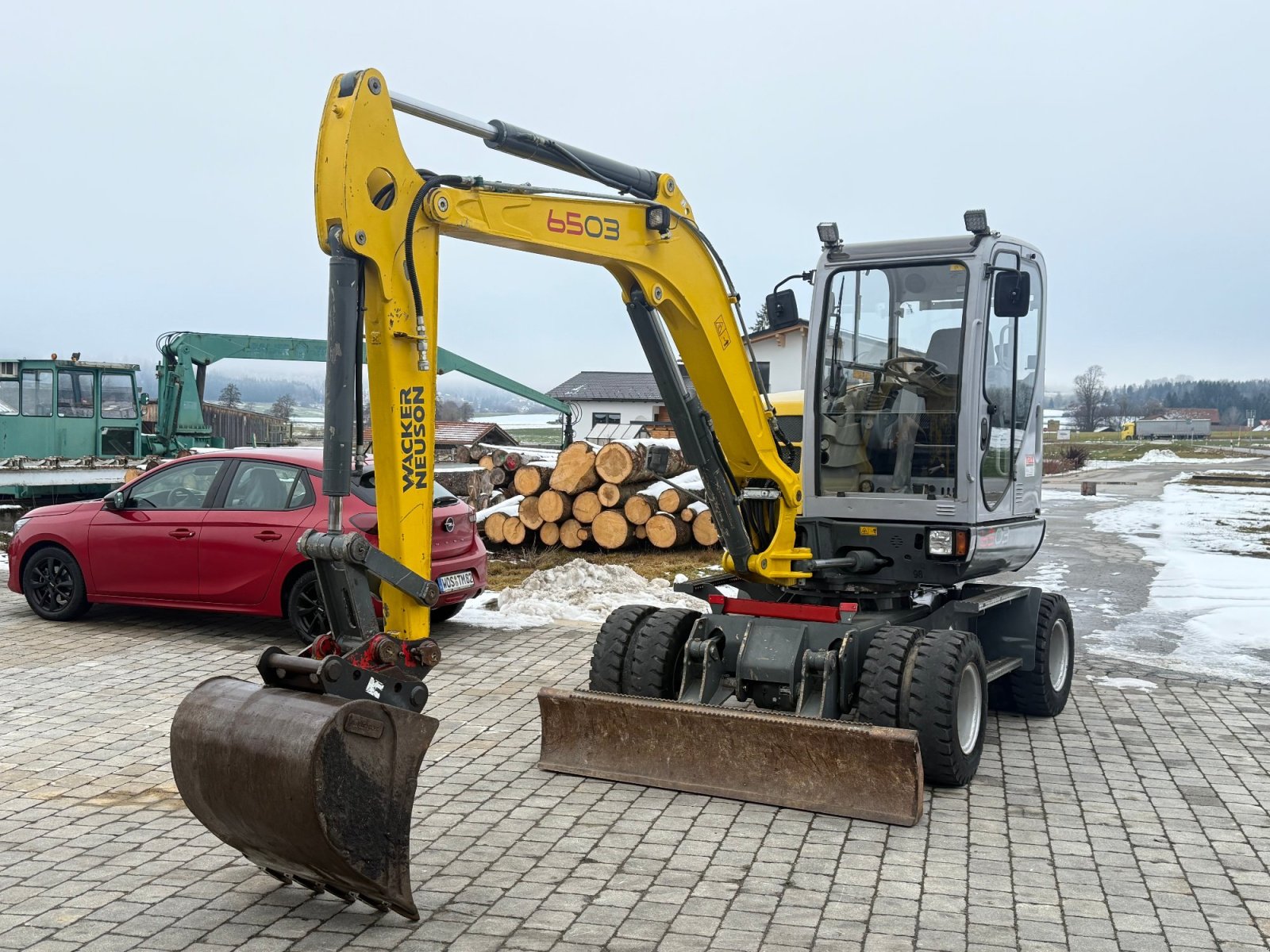 Mobilbagger of the type Wacker Neuson 6503 WD, Gebrauchtmaschine in Neureichenau (Picture 2)