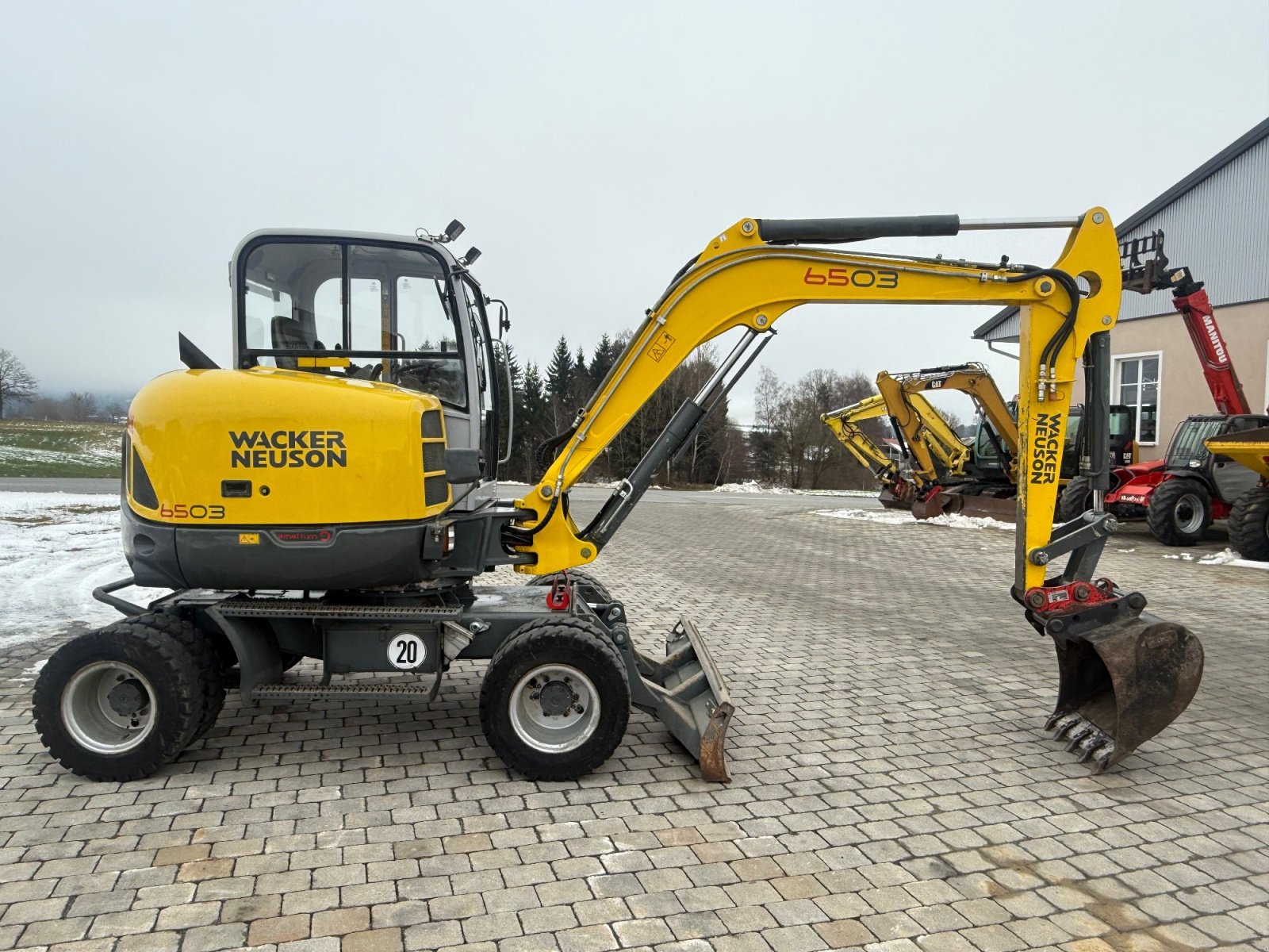 Mobilbagger of the type Wacker Neuson 6503 WD, Gebrauchtmaschine in Neureichenau (Picture 4)