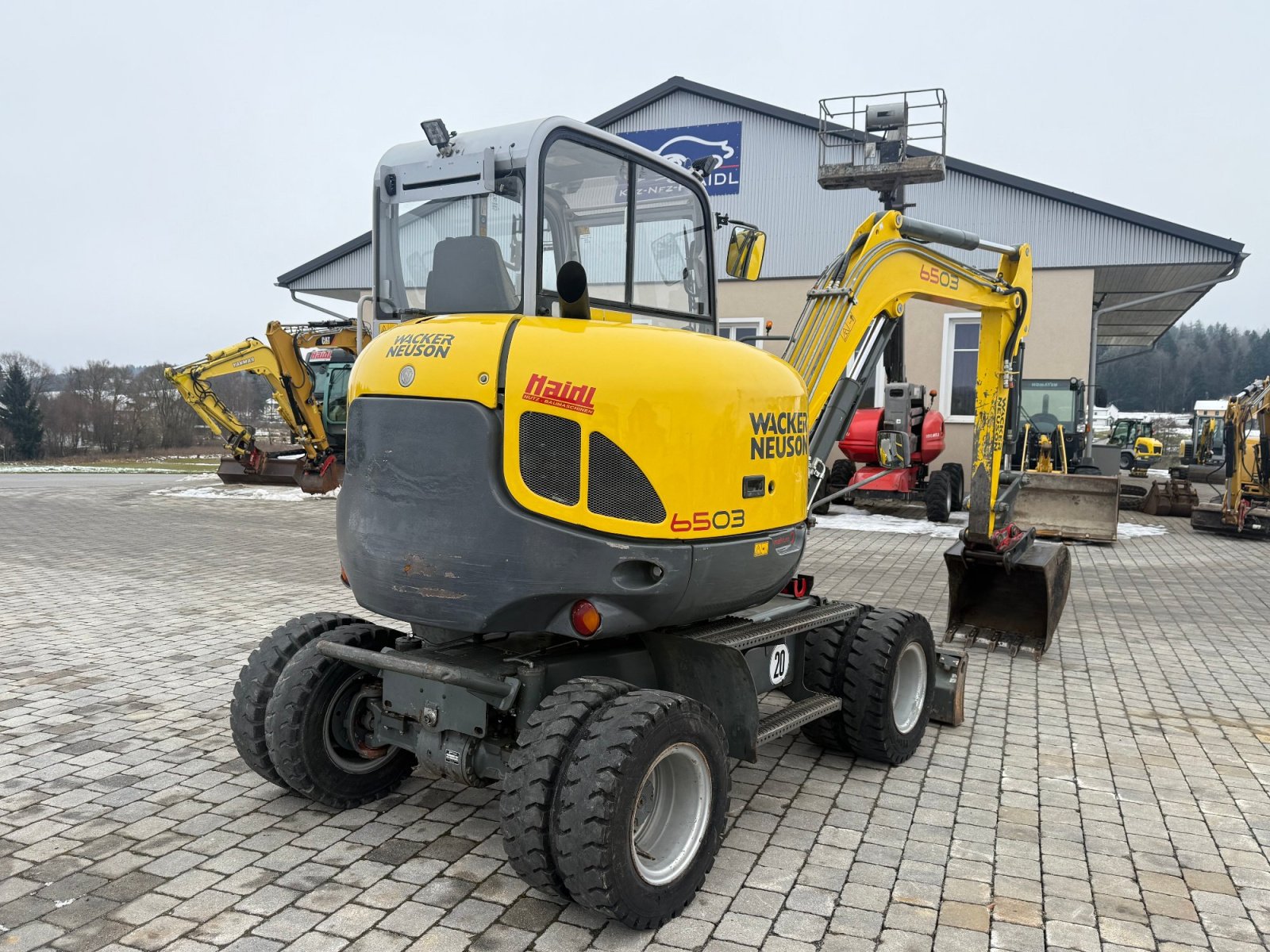 Mobilbagger of the type Wacker Neuson 6503 WD, Gebrauchtmaschine in Neureichenau (Picture 5)