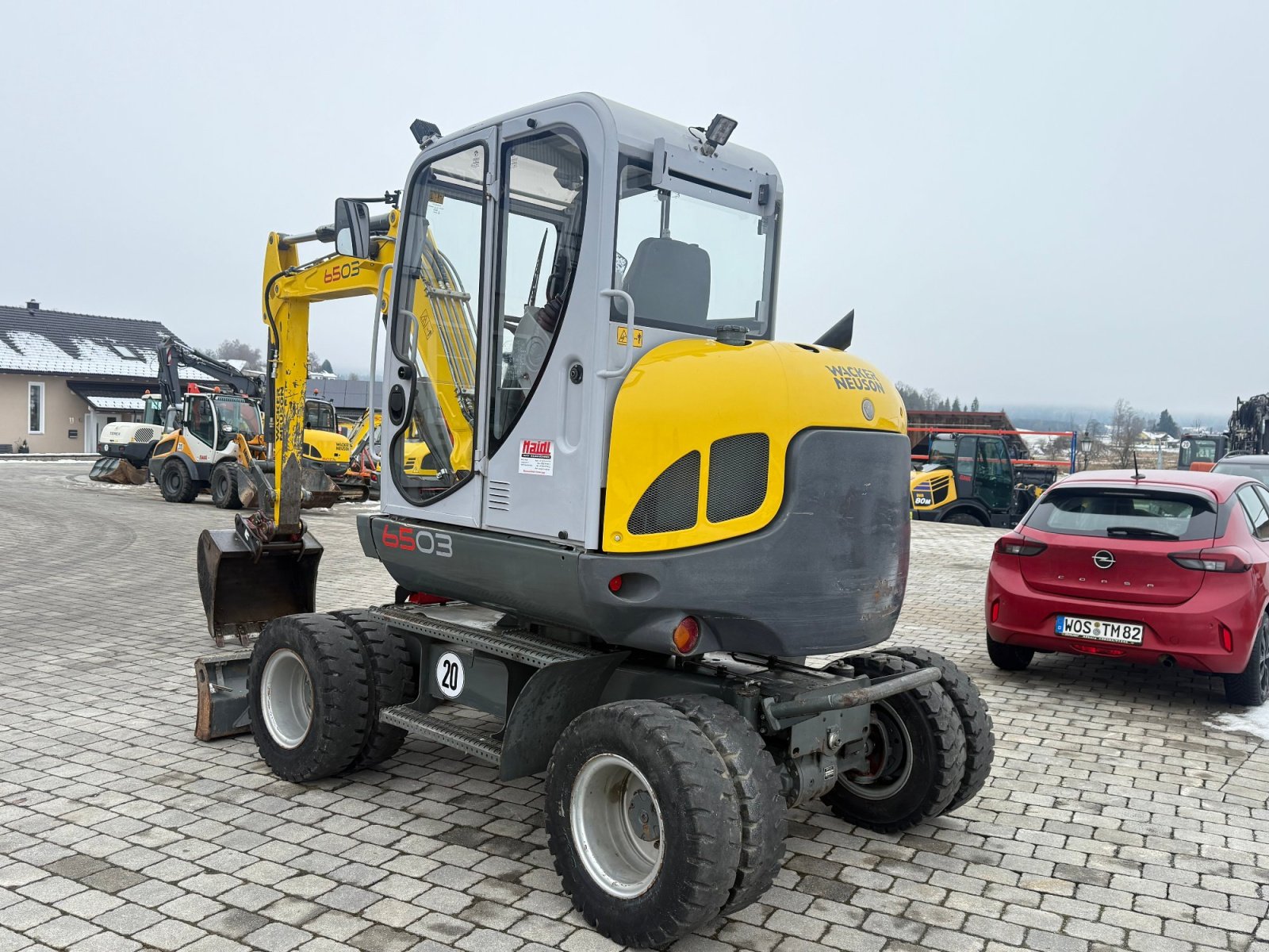 Mobilbagger of the type Wacker Neuson 6503 WD, Gebrauchtmaschine in Neureichenau (Picture 8)