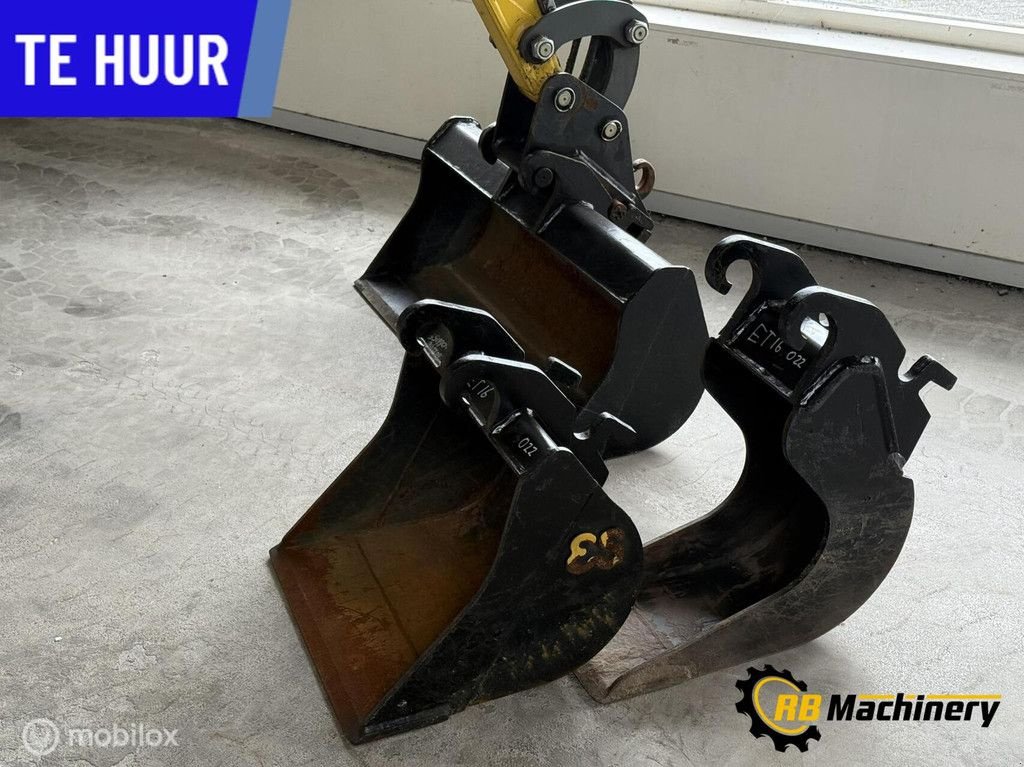 Mobilbagger typu Wacker Neuson ET16 te huur, Gebrauchtmaschine v Heerenveen (Obrázek 3)